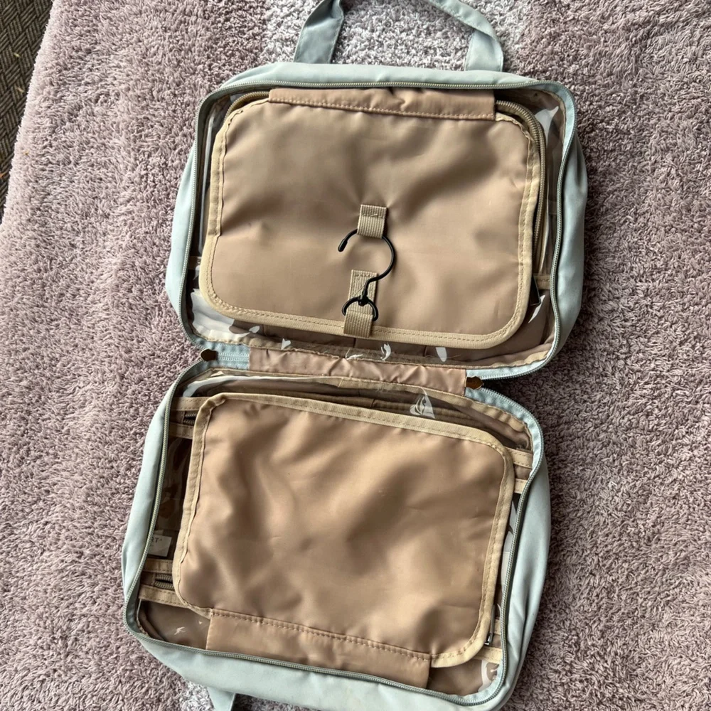 Bagsmart Quilted light blue travel Bag